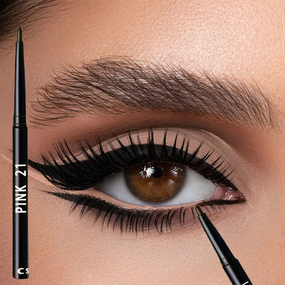 3pcs Waterproof Eyeliner: Smudge-Proof, Long-Lasting & Beginner-Friendly