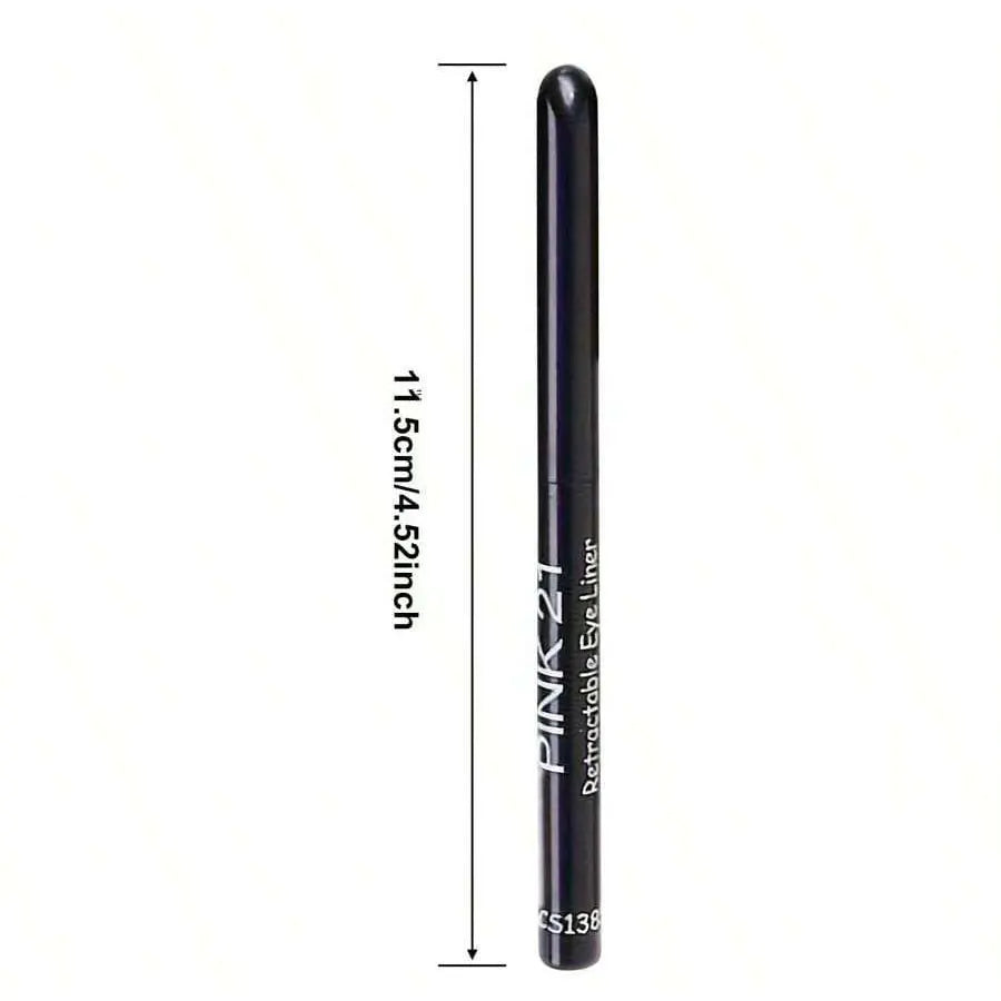 3pcs Waterproof Eyeliner: Smudge-Proof, Long-Lasting & Beginner-Friendly