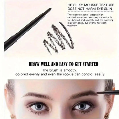 3pcs Waterproof Eyeliner: Smudge-Proof, Long-Lasting & Beginner-Friendly