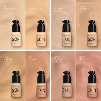 Wholesale FOCALLURE Liquid Foundation | Makeup Base, Concealer, Whitening, Moisturizing, Oil-Control Cosmetics