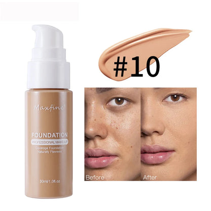 Liquid Foundation | Waterproof, Sweat-Resistant, Full Coverage Concealer for Professional Makeup