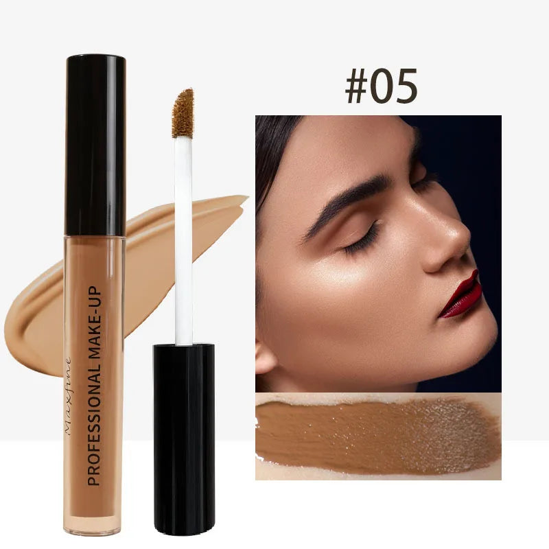 Matte Liquid Concealer: High Coverage, Waterproof, Oil Control & Long-Lasting