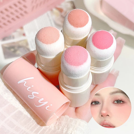 Yunrou Soft Fog Blush Stick: Korean Style, Brightening & Dual-Use for Lips & Cheeks