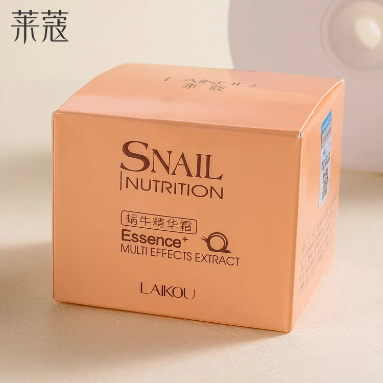 LAIKOU Snail Face Care Cream: Korean Snail White, Hydrating, Nourishing, Moisturizing, Firming Day Cream – Skin Care