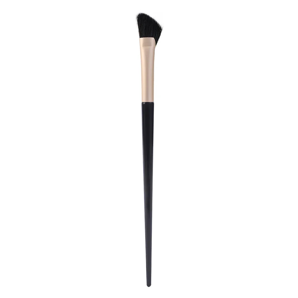 Flat Angled Nose Contouring Brushes - Professional Soft Makeup Tools for Eyeshadow & Nose Shadow