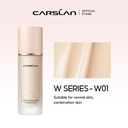 CARSLAN Matte Liquid Foundation | Long-Lasting, Full Coverage, Moisturizing, Oil Control Face Makeup