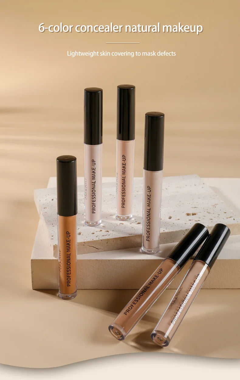 Matte Liquid Concealer: High Coverage, Waterproof, Oil Control & Long-Lasting