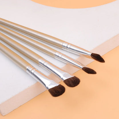 Flat Angled Nose Contouring Brushes - Professional Soft Makeup Tools for Eyeshadow & Nose Shadow