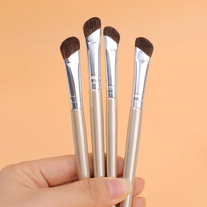 Flat Angled Nose Contouring Brushes - Professional Soft Makeup Tools for Eyeshadow & Nose Shadow