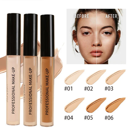 Matte Liquid Concealer: High Coverage, Waterproof, Oil Control & Long-Lasting