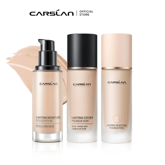 CARSLAN Matte Liquid Foundation | Long-Lasting, Full Coverage, Moisturizing, Oil Control Face Makeup