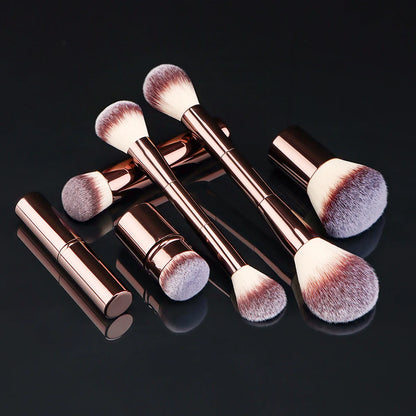 Makeup Brush Set for Powder, Foundation, Concealer, Blusher, Bronzer, Eye Shadow, Eyebrow, Eyeliner & Sculpting