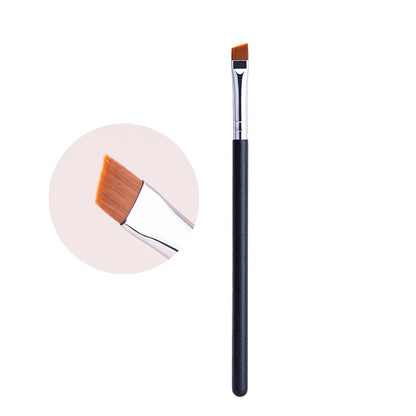 212 Flat Eyebrow Brush - Ultrathin Eyebrow Makeup & Eyeliner Brush, Thin Eye Liner & Brow Contour Beauty Tool