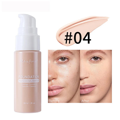 Liquid Foundation | Waterproof, Sweat-Resistant, Full Coverage Concealer for Professional Makeup