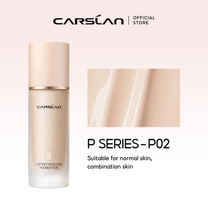 CARSLAN Matte Liquid Foundation | Long-Lasting, Full Coverage, Moisturizing, Oil Control Face Makeup