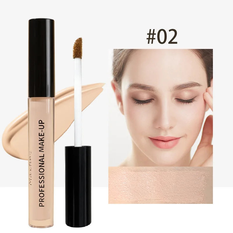 Matte Liquid Concealer: High Coverage, Waterproof, Oil Control & Long-Lasting