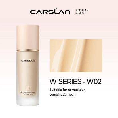 CARSLAN Matte Liquid Foundation | Long-Lasting, Full Coverage, Moisturizing, Oil Control Face Makeup