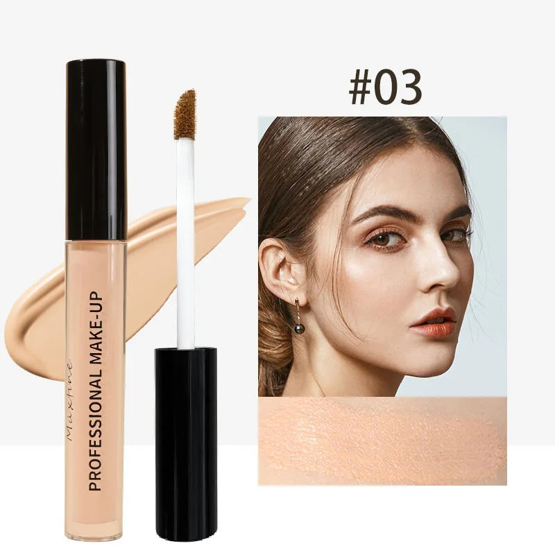 Matte Liquid Concealer: High Coverage, Waterproof, Oil Control & Long-Lasting