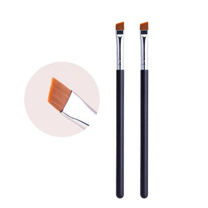 212 Flat Eyebrow Brush - Ultrathin Eyebrow Makeup & Eyeliner Brush, Thin Eye Liner & Brow Contour Beauty Tool