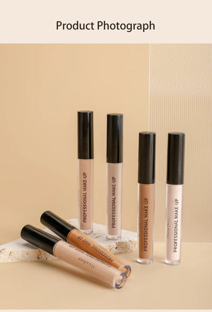 Matte Liquid Concealer: High Coverage, Waterproof, Oil Control & Long-Lasting