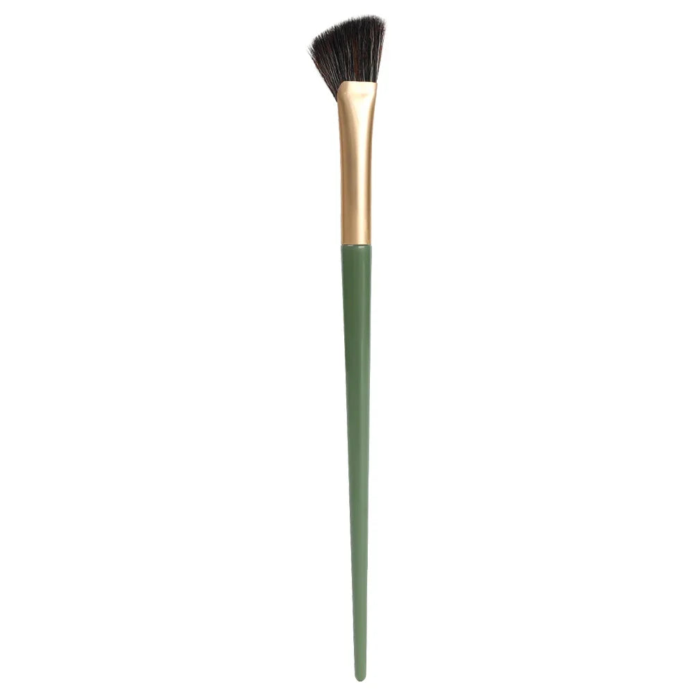 Flat Angled Nose Contouring Brushes - Professional Soft Makeup Tools for Eyeshadow & Nose Shadow