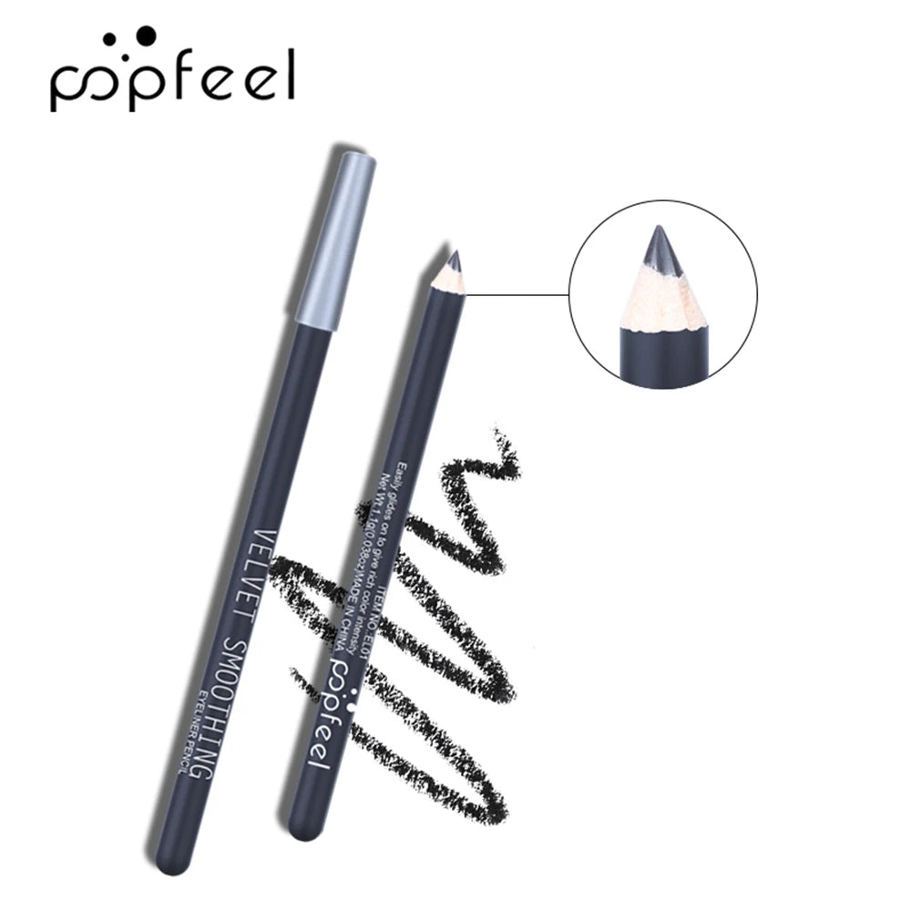 POPFEEL Eye Makeup Set – Eyeshadow Palette, Eyeliner, Mascara & Eyebrow Pencil | Complete Tool Set Box, Perfect Gifts for Women