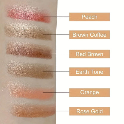 Two-Color Gradient Eyeshadow Stick: Natural, 3D Effect & Long-Lasting