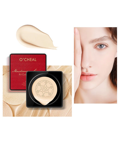 OCHEAL Mushroom Head BB Cream: Foundation & Concealer Cushion for Flawless Makeup