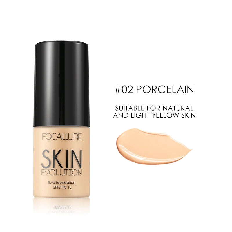 Wholesale FOCALLURE Liquid Foundation | Makeup Base, Concealer, Whitening, Moisturizing, Oil-Control Cosmetics