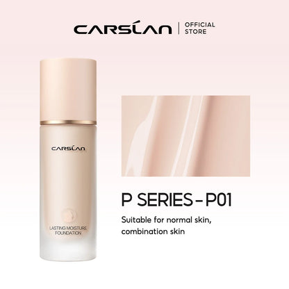 CARSLAN Matte Liquid Foundation | Long-Lasting, Full Coverage, Moisturizing, Oil Control Face Makeup