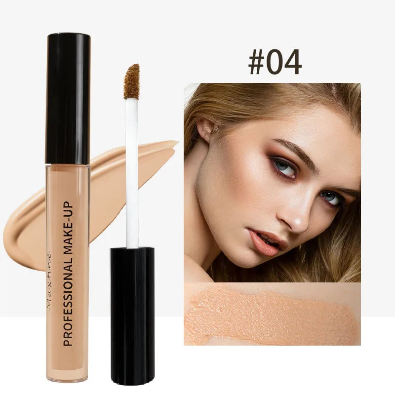 Matte Liquid Concealer: High Coverage, Waterproof, Oil Control & Long-Lasting