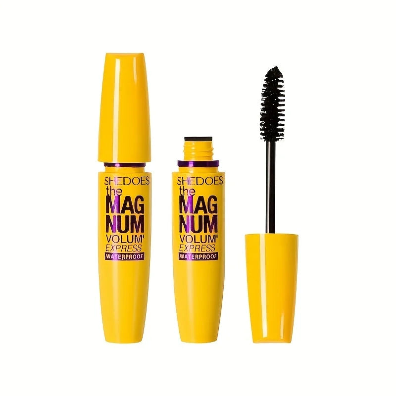 4D Black Mascara: Thickening, Lengthening & Waterproof Curl