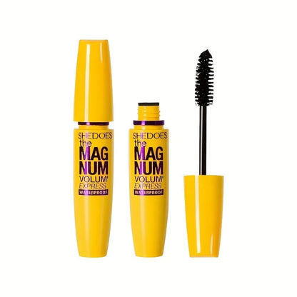 4D Black Mascara: Thickening, Lengthening & Waterproof Curl